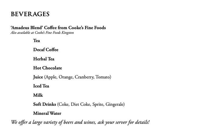 Beverages